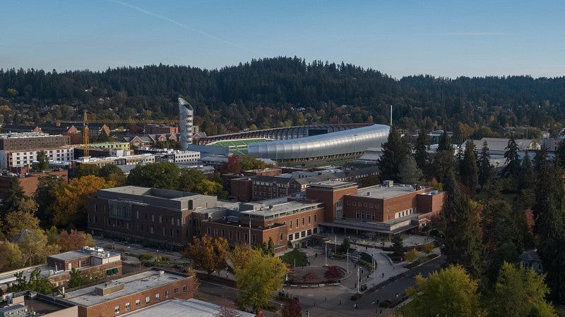 campus aerial